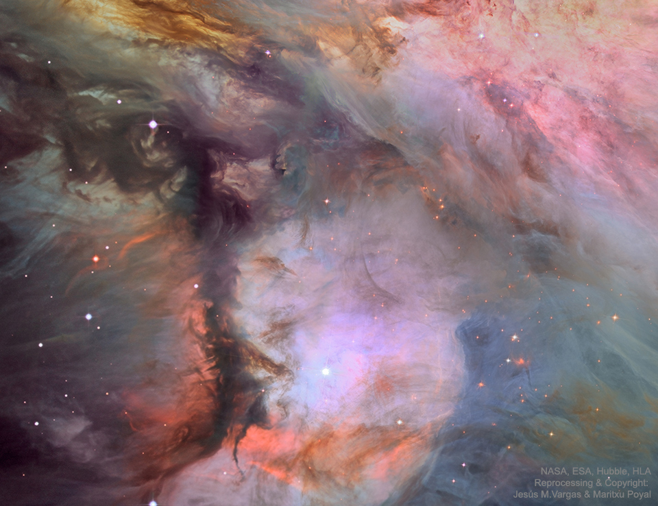 Orion Nebula From Hubble Space Telescope Art Print, 52% OFF